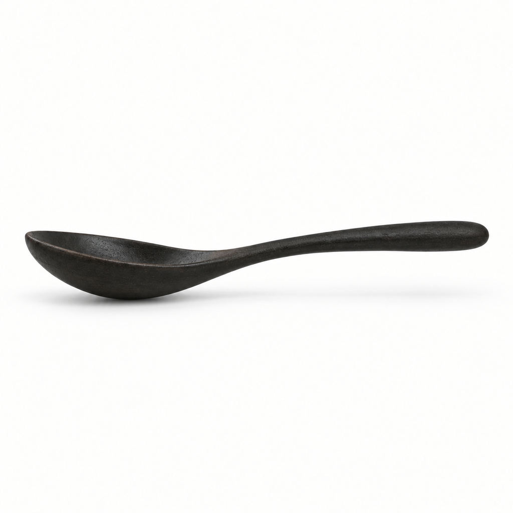 vensioshop cooking spoon with ergonomic handle.