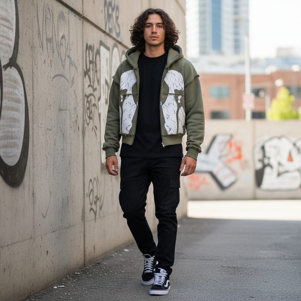 Men’s Street Style Streetwear Hoodie