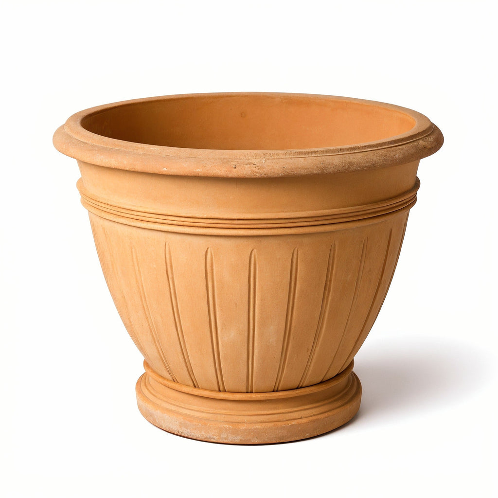 Vensioshop Classic Terracotta Planter — side profile showing the silhouette