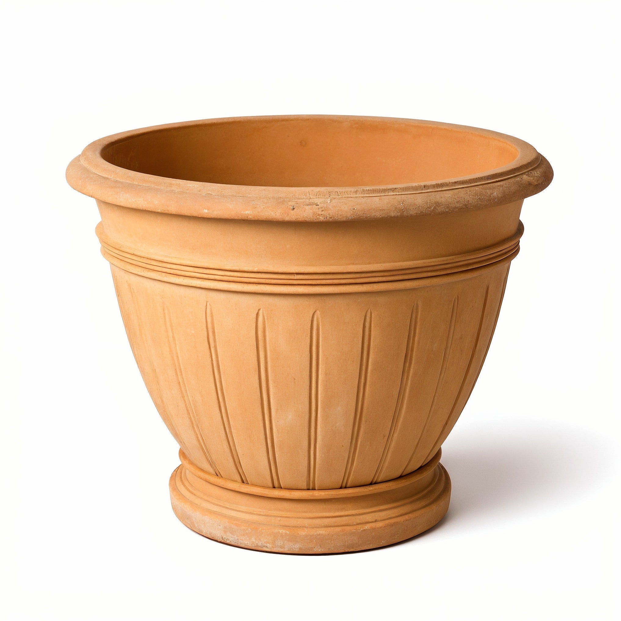 Vensioshop Classic Terracotta Planter — side profile showing the silhouette